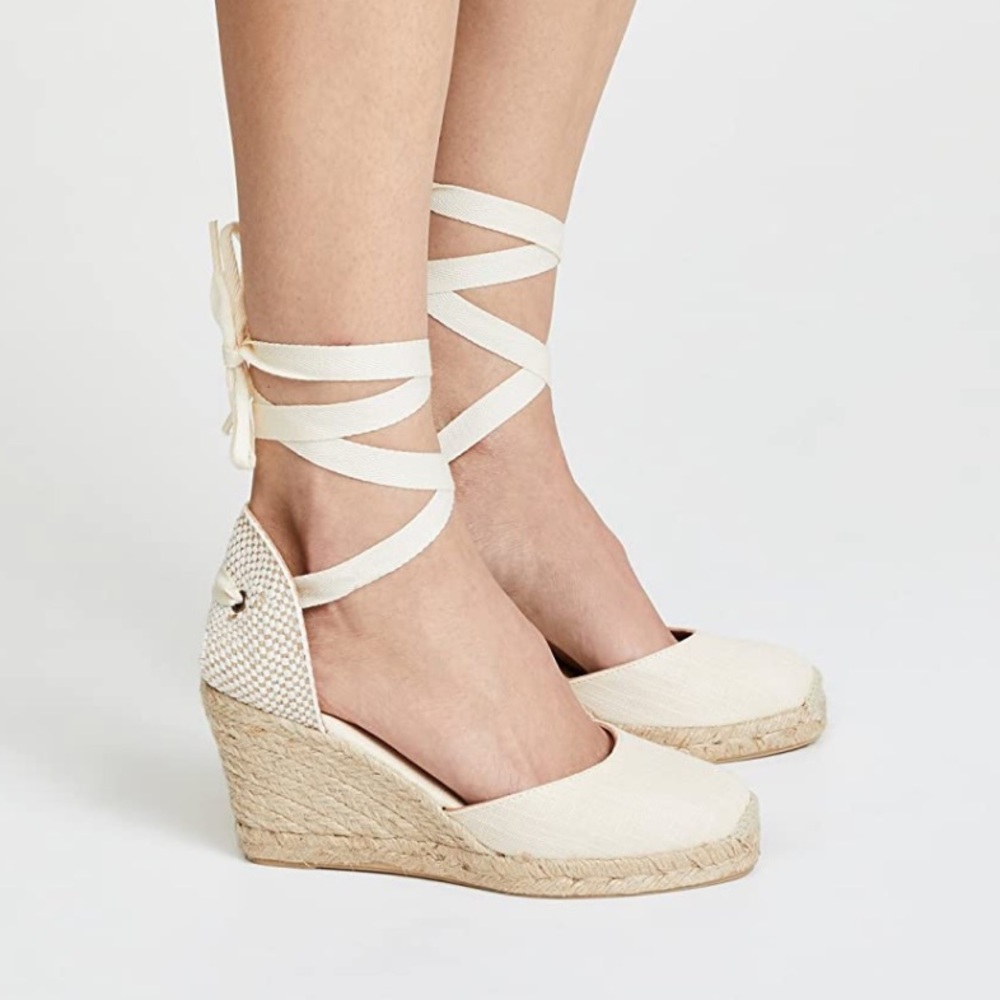 Soludos ivory espadrilles